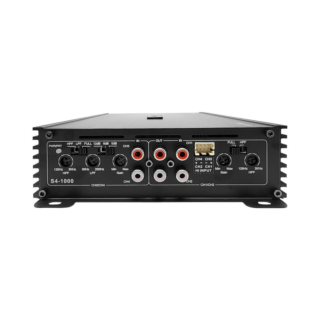 AMPLIFICADOR KBT SOLDIER CLASE AB 4 CANALES S4-1000 WATTS