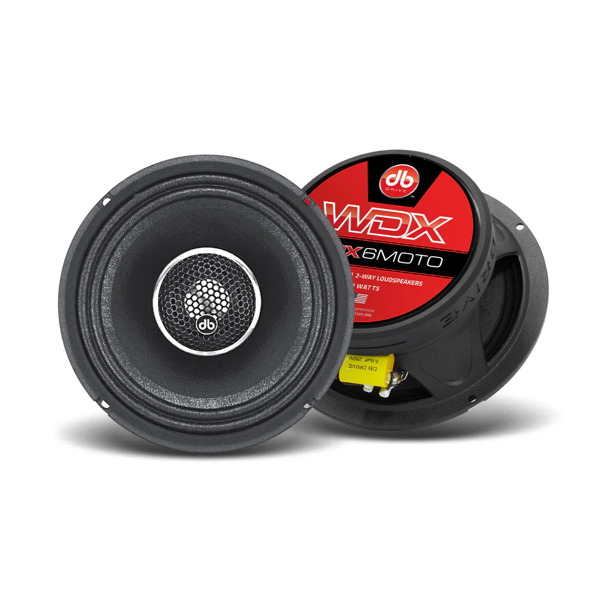 Bocinas Marinas Coaxiales
DB DRIVE 6.5 WDX6MOTO