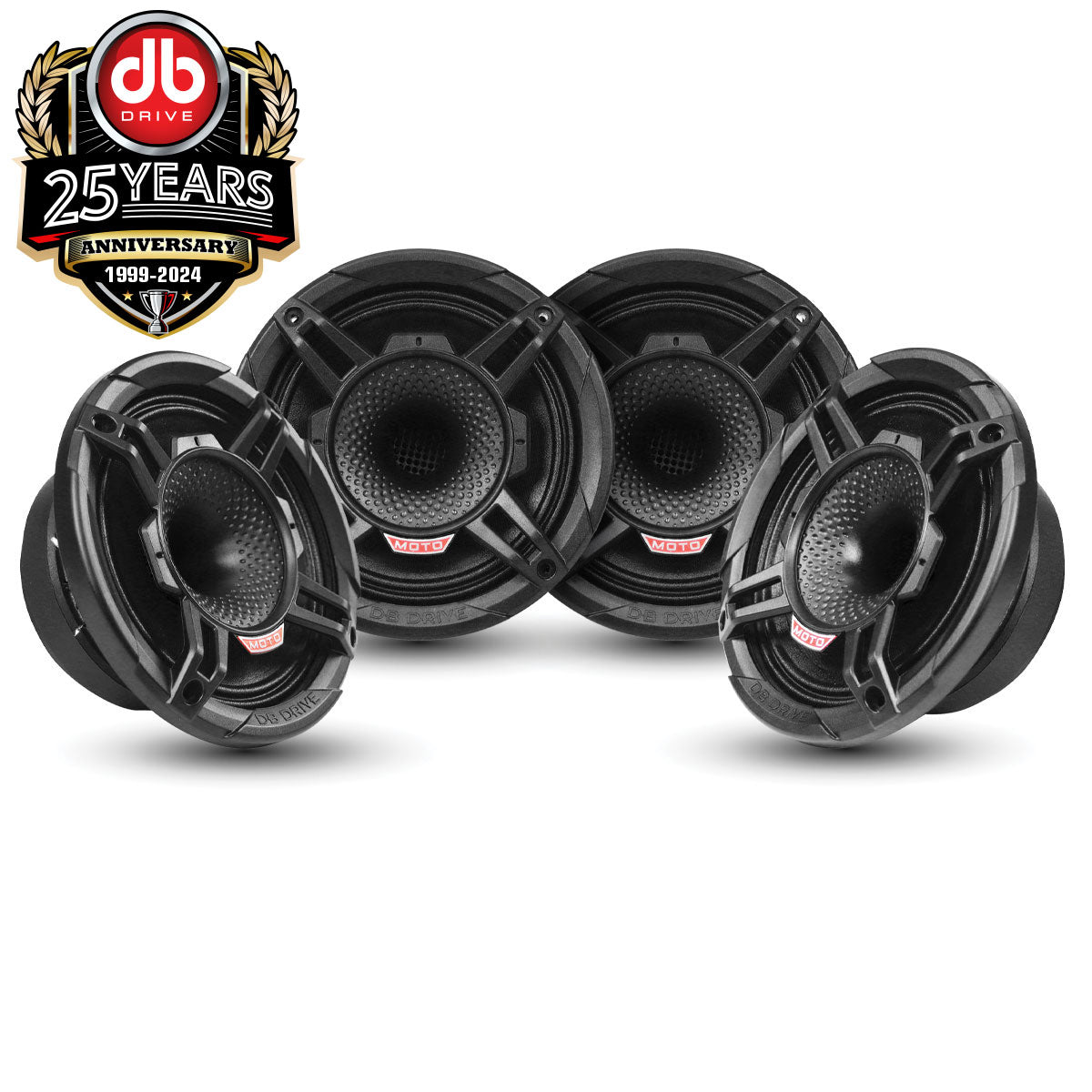 Set de 4 medios Open Show DB DRIVE WDX6MOTO-4CD