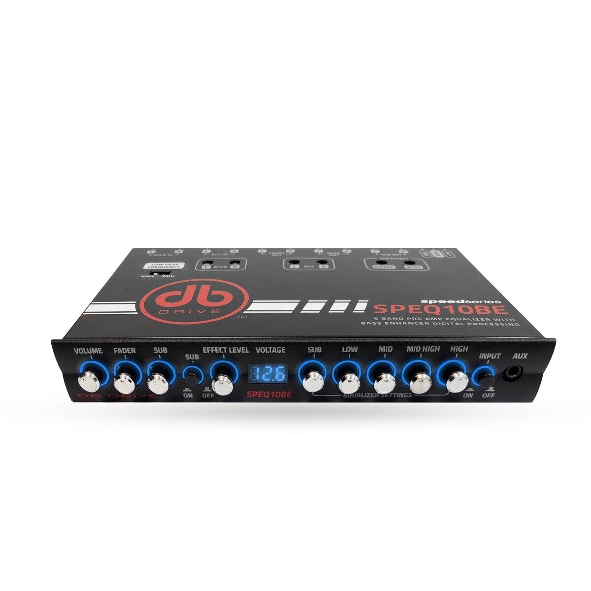 Ecualizador con Epicentro DB Drive SPEQ10BE de 5 bandas