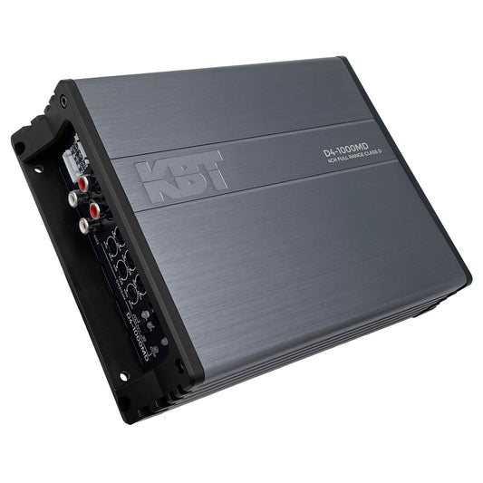 AMPLIFICADOR KBT DELTA D4-1000MD CLASE D 4 CANALES 1000 WATTS