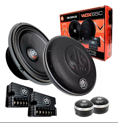 Set De Medios Profesional DB Drive WDX65C 500 Watts 6.5